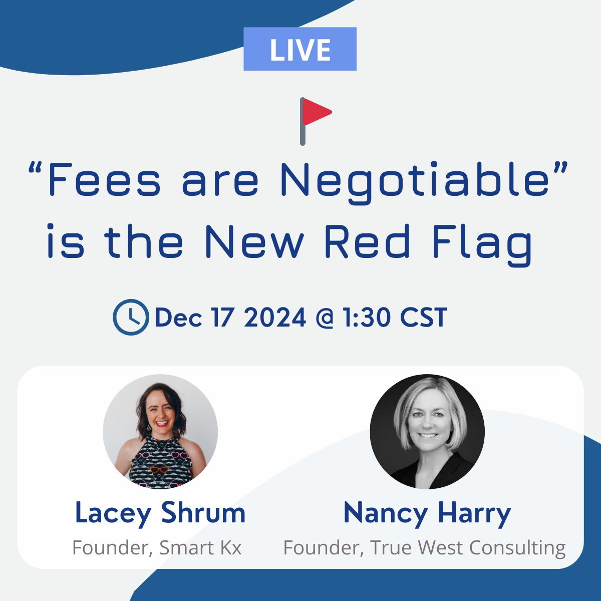 [Webinar] “Fees are Negotiable” may not be the magic it once was